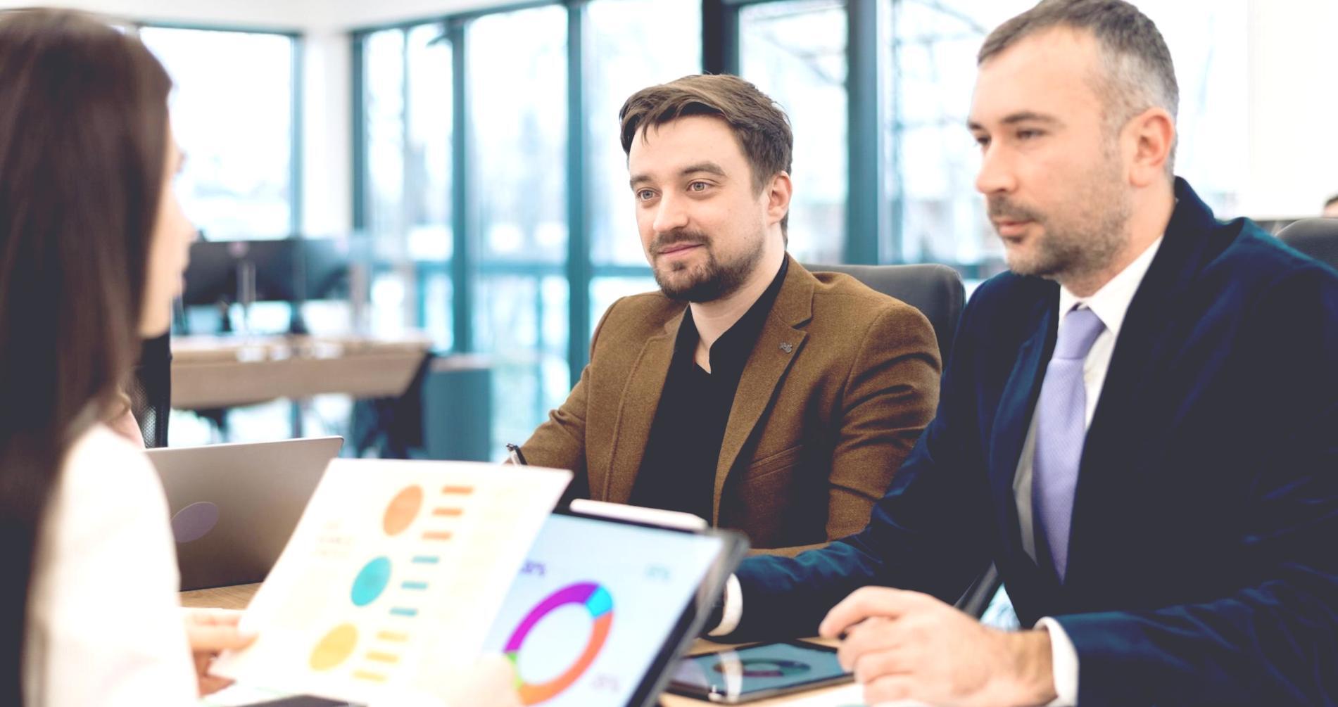 One-on-one financial mentoring session